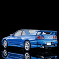 Tomica Limited Vintage Neo 1/64 Nissan Skyline 2-door Sports Coupe 25GT Turbo With Optional Parts (Blue) - GT Hobby Store