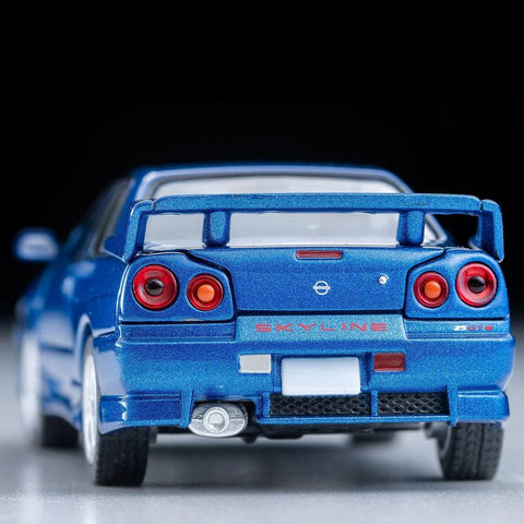 Tomica Limited Vintage Neo 1/64 Nissan Skyline 2-door Sports Coupe 25GT Turbo With Optional Parts (Blue) - GT Hobby Store