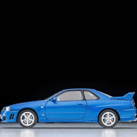 Tomica Limited Vintage Neo 1/64 Nissan Skyline 2-door Sports Coupe 25GT Turbo With Optional Parts (Blue) - GT Hobby Store