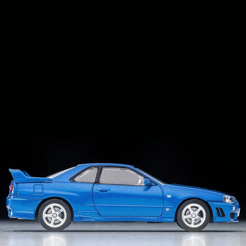 Tomica Limited Vintage Neo 1/64 Nissan Skyline 2-door Sports Coupe 25GT Turbo With Optional Parts (Blue) - GT Hobby Store
