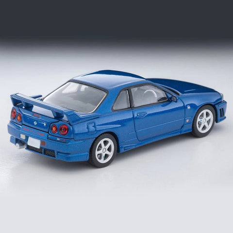 Tomica Limited Vintage Neo 1/64 Nissan Skyline 2-door Sports Coupe 25GT Turbo With Optional Parts (Blue) - GT Hobby Store