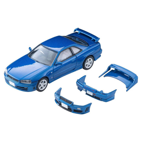 Tomica Limited Vintage Neo 1/64 Nissan Skyline 2-door Sports Coupe 25GT Turbo With Optional Parts (Blue) - GT Hobby Store