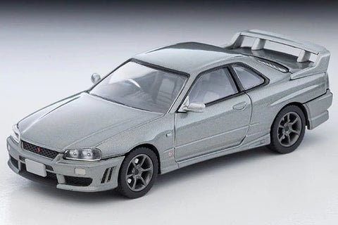 Tomica Limited Vintage Neo 1/64 Nissan Skyline 2-door Sports Coupe 25GT Turbo With Optional Parts (Silver) - GT Hobby Store