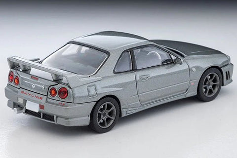 Tomica Limited Vintage Neo 1/64 Nissan Skyline 2-door Sports Coupe 25GT Turbo With Optional Parts (Silver) - GT Hobby Store