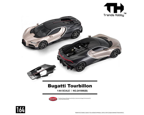 Trends Hobby 1:64 Bugatti Tourbillon – Dove - GT Hobby Store