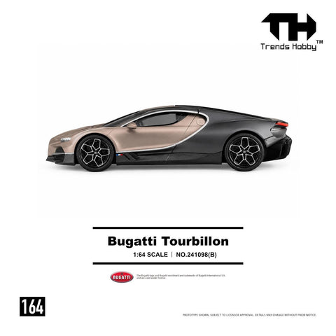 Trends Hobby 1:64 Bugatti Tourbillon – Dove - GT Hobby Store