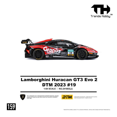 Trends Hobby 1:64 Lamborghini Huracan GT3 EVO2 19 DTM 2023 - GT Hobby Store