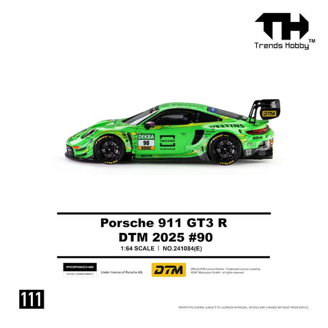 Trends Hobby 1/64 Porsche 911 GT3 R - DTM 2025 90 - GT Hobby Store
