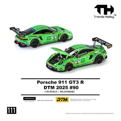 Trends Hobby 1/64 Porsche 911 GT3 R - DTM 2025 90 - GT Hobby Store