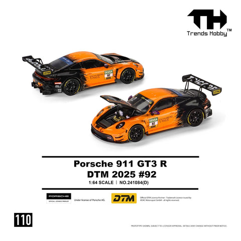 Trends Hobby 1/64 Porsche 911 GT3 R - DTM 2025 92 - GT Hobby Store