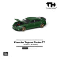 Trends Hobby 1/64 Porsche Taycan Turbo GT - Green - GT Hobby Store
