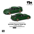 Trends Hobby 1/64 Porsche Taycan Turbo GT - Green - GT Hobby Store
