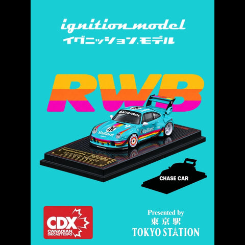 Ignition Model 1/64 RWB 993 Green - CDX Exclusive