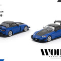 Works 1/64 Amuse S2000 GT1 Turbo Blue - GT Hobby Store