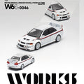 Works 1/64 Mitsubishi Lancer Evolution VI Tommi Makinen - White - GT Hobby Store