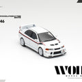 Works 1/64 Mitsubishi Lancer Evolution VI Tommi Makinen - White - GT Hobby Store