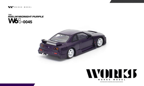Works 1/64 R33 LM Midnight Purple - GT Hobby Store