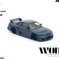 Works 1/64 R33 LM Stealth Gray - GT Hobby Store