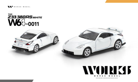 Works 1/64 Z33 380RS White - GT Hobby Store